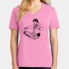 Ladies Core Cotton V Neck Tee Thumbnail