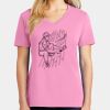 Ladies Core Cotton V Neck Tee Thumbnail