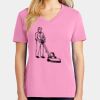 Ladies Core Cotton V Neck Tee Thumbnail