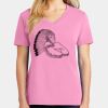 Ladies Core Cotton V Neck Tee Thumbnail