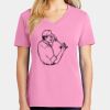 Ladies Core Cotton V Neck Tee Thumbnail