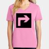 Ladies Core Cotton V Neck Tee Thumbnail