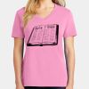 Ladies Core Cotton V Neck Tee Thumbnail