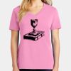 Ladies Core Cotton V Neck Tee Thumbnail