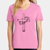 Ladies Core Cotton V Neck Tee Thumbnail