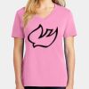 Ladies Core Cotton V Neck Tee Thumbnail