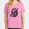 Ladies Core Cotton V Neck Tee Thumbnail