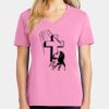 Ladies Core Cotton V Neck Tee Thumbnail