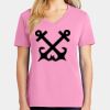 Ladies Core Cotton V Neck Tee Thumbnail