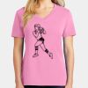 Ladies Core Cotton V Neck Tee Thumbnail