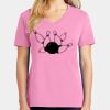 Ladies Core Cotton V Neck Tee Thumbnail