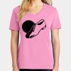 Ladies Core Cotton V Neck Tee Thumbnail