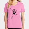 Ladies Core Cotton V Neck Tee Thumbnail