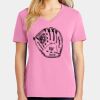 Ladies Core Cotton V Neck Tee Thumbnail