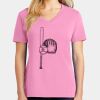 Ladies Core Cotton V Neck Tee Thumbnail