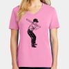 Ladies Core Cotton V Neck Tee Thumbnail