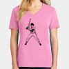 Ladies Core Cotton V Neck Tee Thumbnail