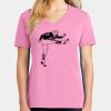 Ladies Core Cotton V Neck Tee Thumbnail