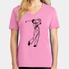 Ladies Core Cotton V Neck Tee Thumbnail