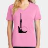 Ladies Core Cotton V Neck Tee Thumbnail