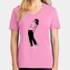 Ladies Core Cotton V Neck Tee Thumbnail