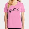 Ladies Core Cotton V Neck Tee Thumbnail