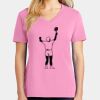 Ladies Core Cotton V Neck Tee Thumbnail