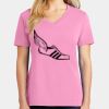 Ladies Core Cotton V Neck Tee Thumbnail