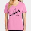 Ladies Core Cotton V Neck Tee Thumbnail