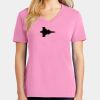 Ladies Core Cotton V Neck Tee Thumbnail