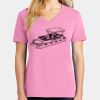 Ladies Core Cotton V Neck Tee Thumbnail