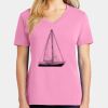 Ladies Core Cotton V Neck Tee Thumbnail