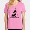 Ladies Core Cotton V Neck Tee Thumbnail