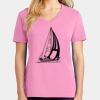 Ladies Core Cotton V Neck Tee Thumbnail