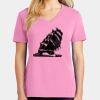 Ladies Core Cotton V Neck Tee Thumbnail