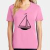 Ladies Core Cotton V Neck Tee Thumbnail