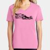 Ladies Core Cotton V Neck Tee Thumbnail