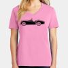 Ladies Core Cotton V Neck Tee Thumbnail