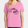 Ladies Core Cotton V Neck Tee Thumbnail