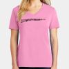 Ladies Core Cotton V Neck Tee Thumbnail