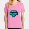 Ladies Core Cotton V Neck Tee Thumbnail