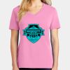 Ladies Core Cotton V Neck Tee Thumbnail