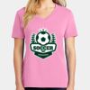 Ladies Core Cotton V Neck Tee Thumbnail