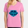 Ladies Core Cotton V Neck Tee Thumbnail