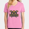 Ladies Core Cotton V Neck Tee Thumbnail