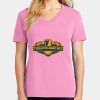 Ladies Core Cotton V Neck Tee Thumbnail