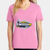 Ladies Core Cotton V Neck Tee Thumbnail