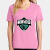 Ladies Core Cotton V Neck Tee Thumbnail