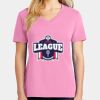 Ladies Core Cotton V Neck Tee Thumbnail