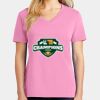 Ladies Core Cotton V Neck Tee Thumbnail